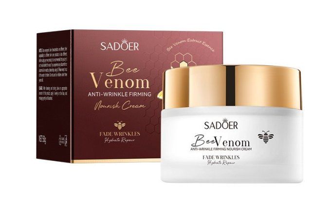 crème visage fermeté anti rides au venin d abeille 50 gr 