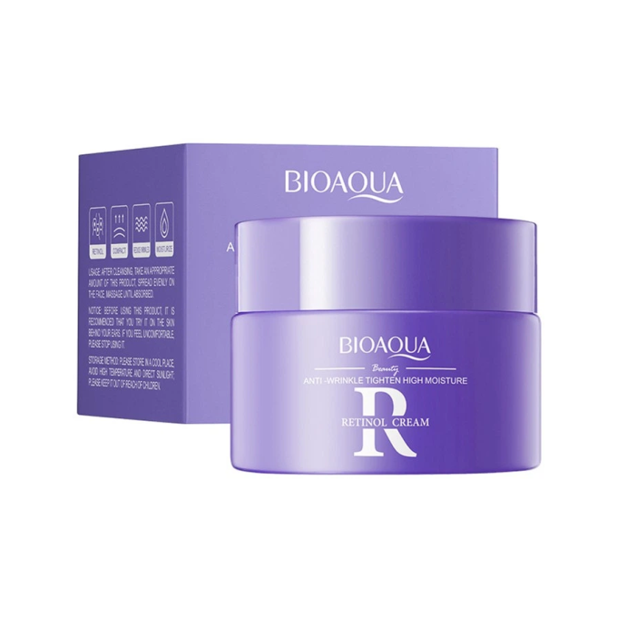 crème visage hydratante et raffermissante au rétinol 60 ml  bioaqua
