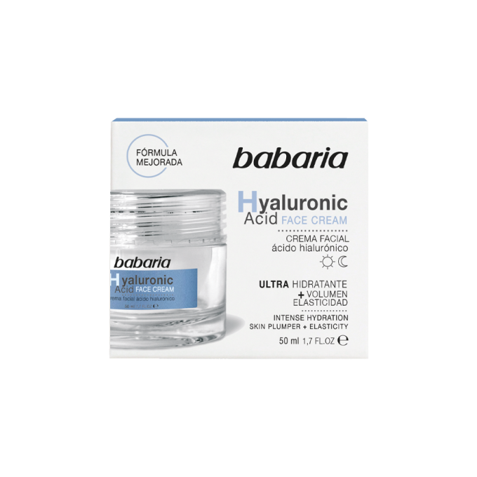 crème visage a l'acide hyaluronique 50 ml babaria