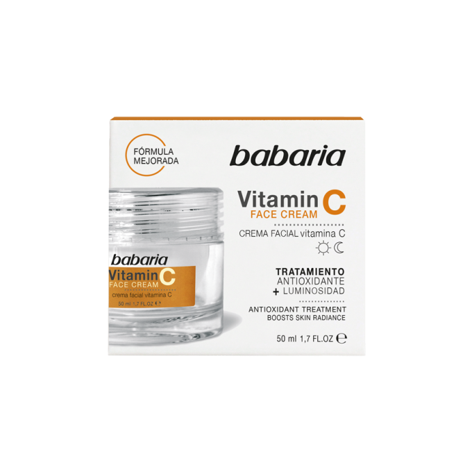 crème visage a la vitamine c 50ml babaria