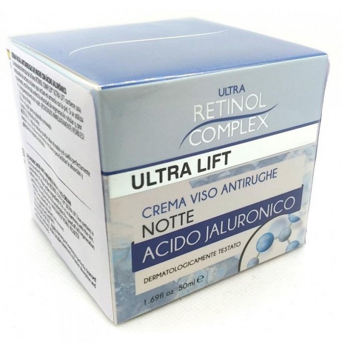 crème visage anti-rides  a l'acide hyaluronique 50 ml   