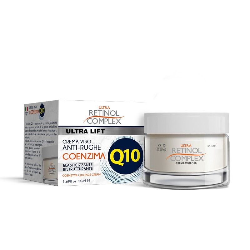 crème visage  anti-rides coenzime q10  50 ml  retinol complex   lot de 2