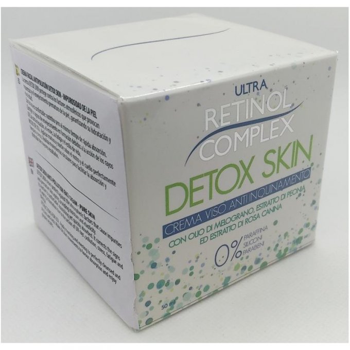 crème visage détox anti-pollution 50 ml  retinol complex  