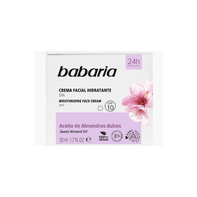 crème visage hydratante aux amandes douces