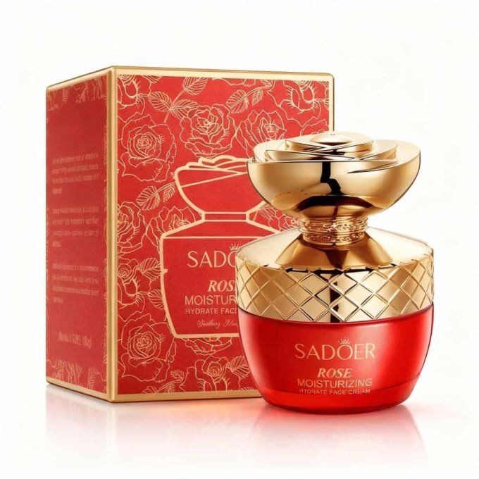 crème visage hydratante a la rose  50ml